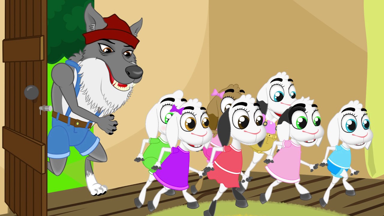 Il lupo e le sette capre - Fiabe Italiane - Italian Fairy Tales