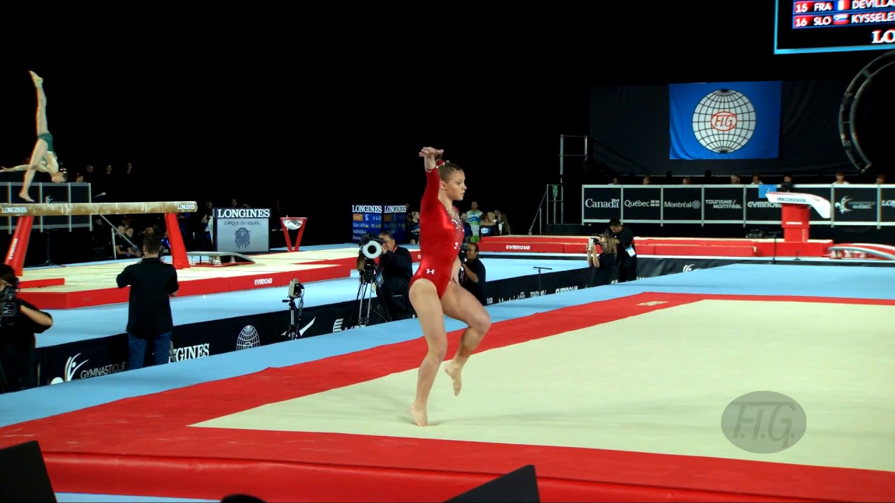 CAREY Jade (USA) - 2017 Artistic Worlds, Montréal (CAN) - Qualifications Floor Exercise