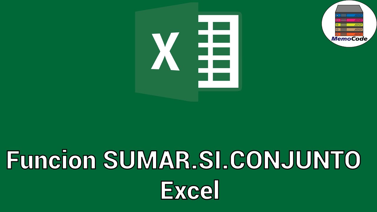 Excel - Función SUMAR.SI.CONJUNTO