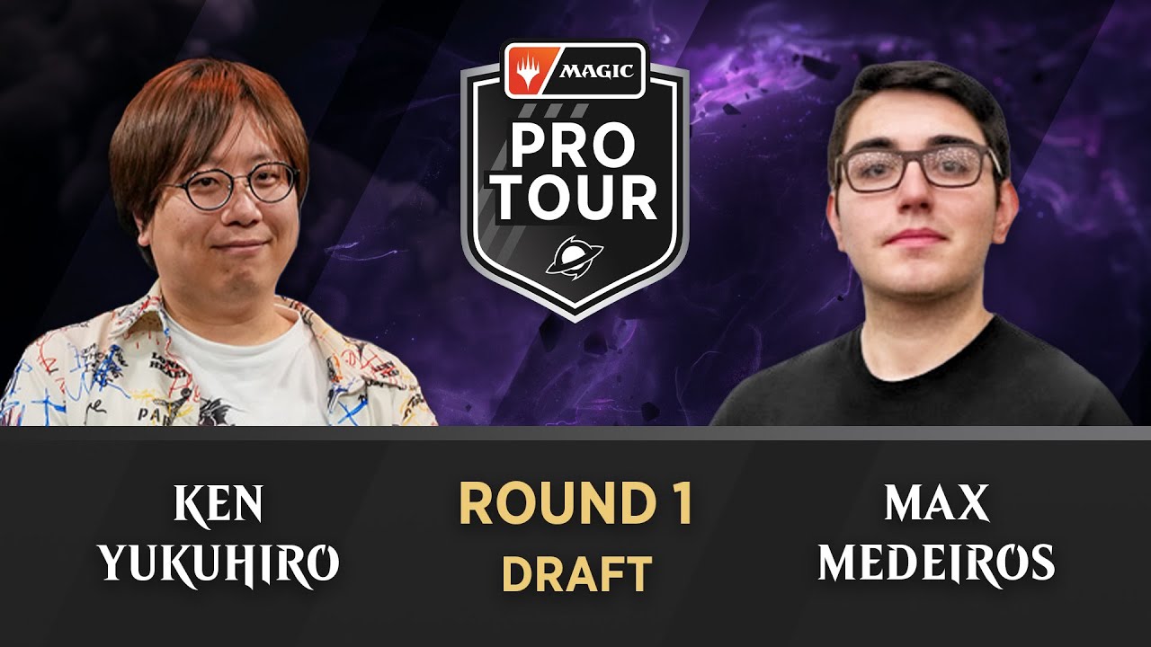 Round 1 | Ken Yukuhiro vs. Max Medeiros | Draft | #PTEOE