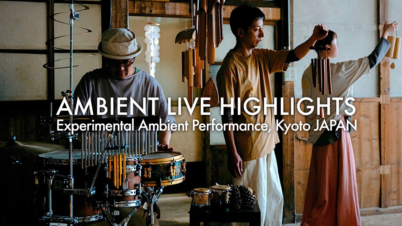 [Highlights] Экспериментальный эмбиент-перформанс (Live) | kita kouhei | Киото | Звук и Тело