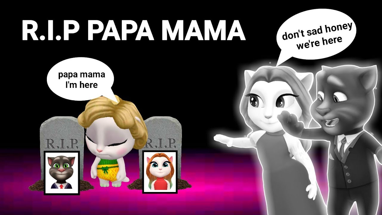 My Talking Tom Friends - My Talking Angela 2 - AMONG US - R.I.P PAPA MAMA - Talking Tom Shorts