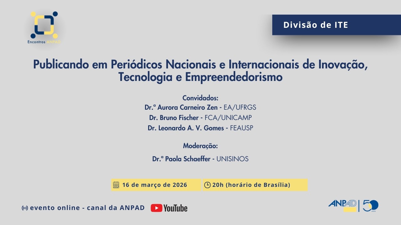 Publicando em periódicos nacionais e internacionais nas áreas da Divisão de ITE