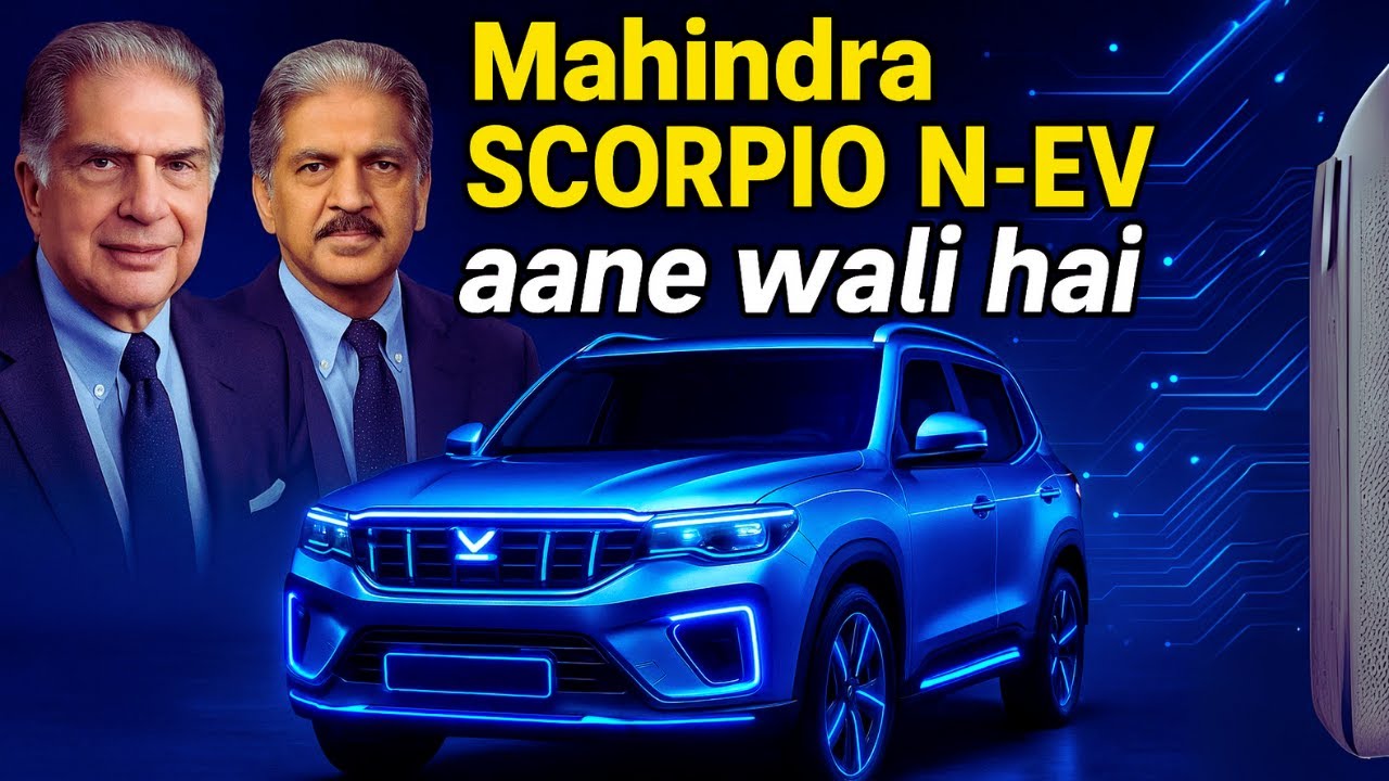Mahindra Scorpio N Electric| Vision S 🔥 Electric Scorpio N Ka Pehla Look  Mahindra Ne Badla Game