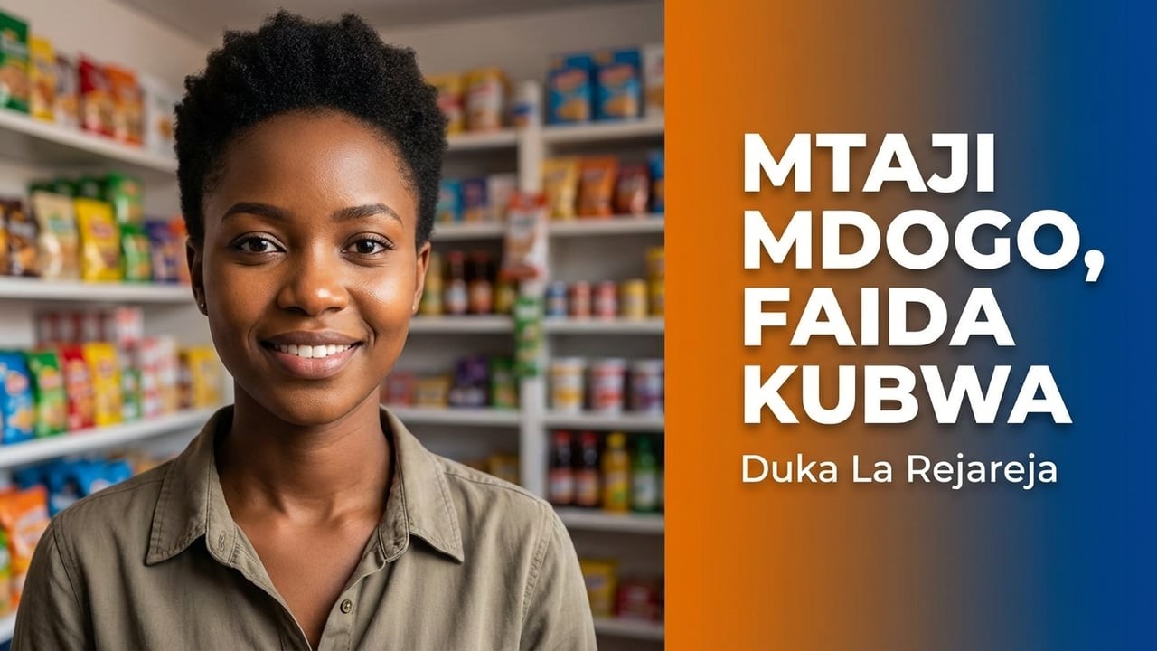 Duka La Rejareja La Mtaji Tsh 50K-100K: Faida Tsh 20K-40K Kwa Siku! #biasharatz #mtajimdogo
