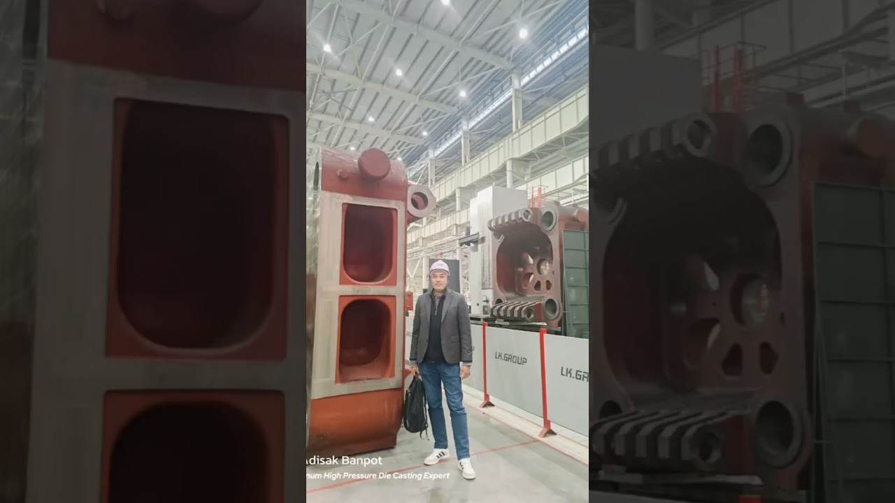 Giga casting in Hangzhou,  China 