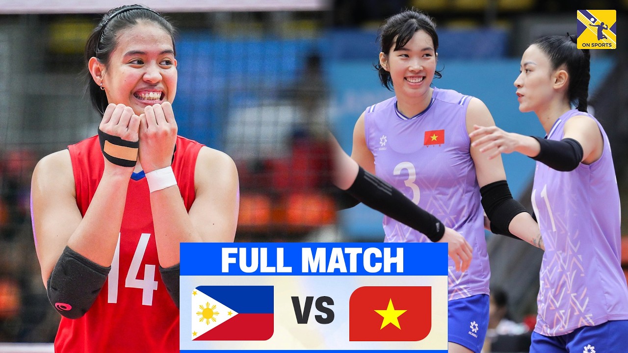 FULL HD | PHILIPPINES vs. VIETNAM | Thanh Thúy - Kiều Trinh thi nhau tỏa sáng