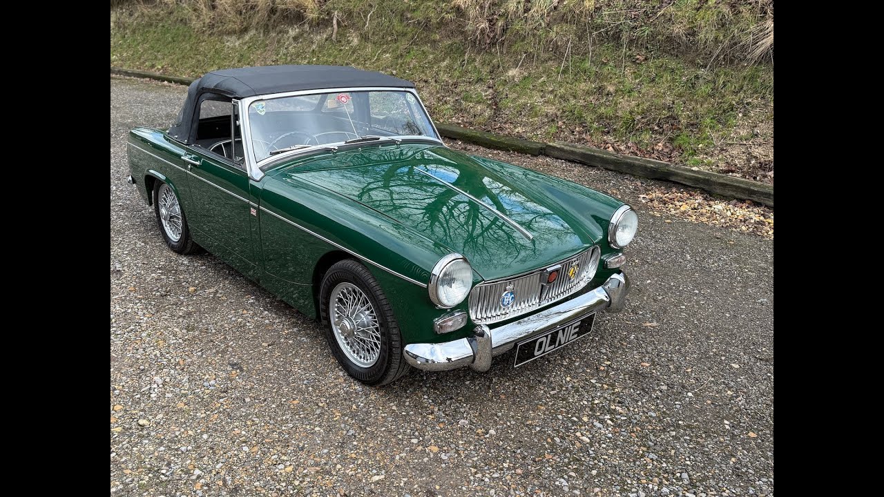 1967 MG Midget MKIII offered for sale with Robin Lawton Vintage & Classic Cars