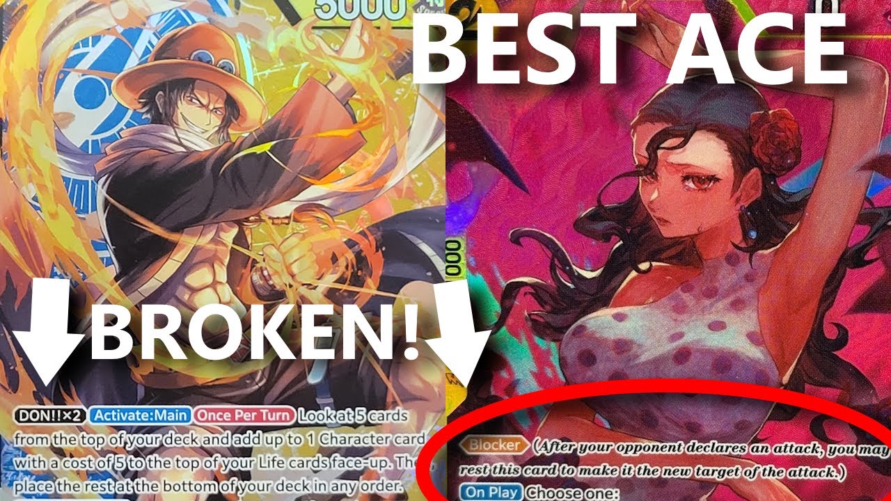 BLUE/YELLOW ACE = S-TIER?! | Meta Deck Profile (One Piece TCG)