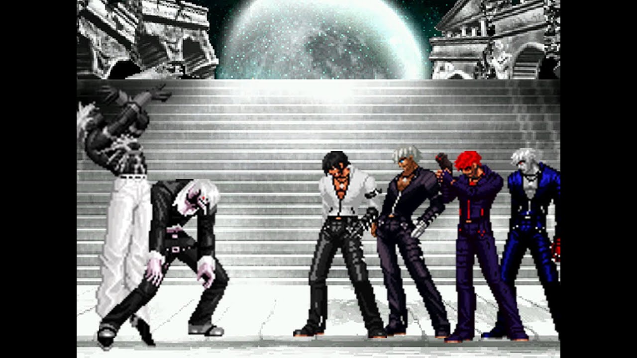 Abyss orochi iori VS clone K Team