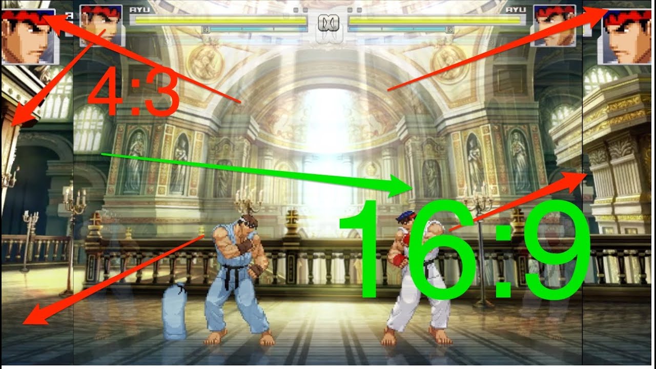 [Walkthrough - part2]Convert a 4:3 stage into True 16:9 stage and how to loop mugen stage music