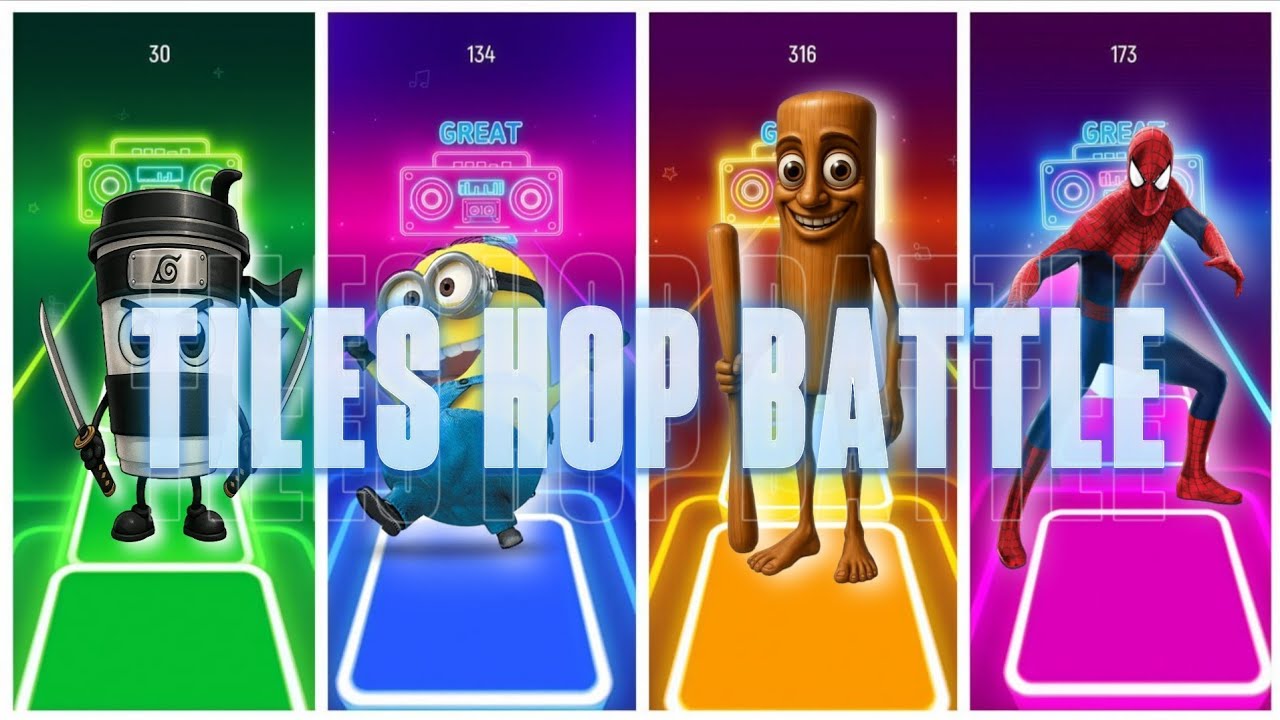 TILES HOP BATTLE 🔛
