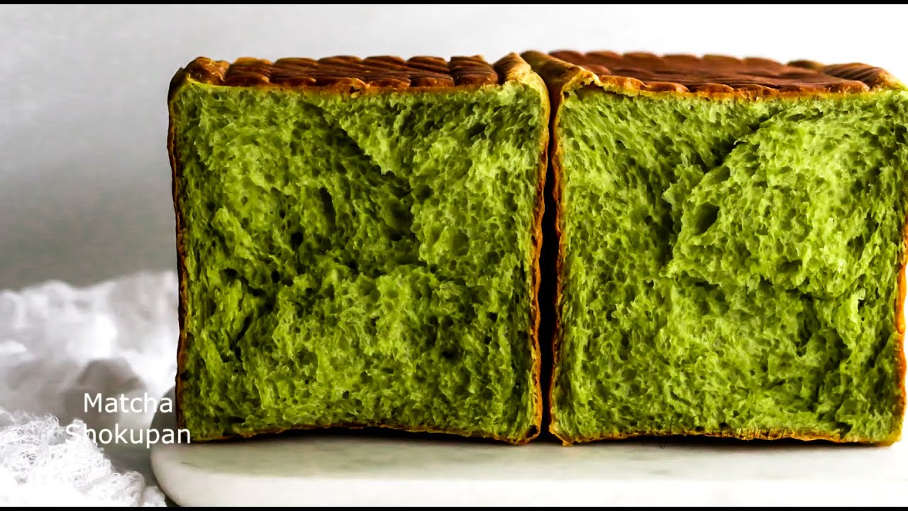 SOFT & VERSATILE Matcha Shokupan Milk Bread