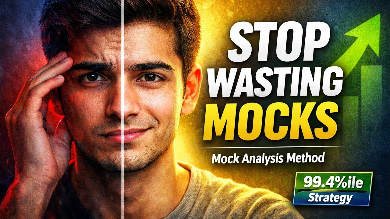 Stop Wasting Your JEE Mock Tests🎯 | 99.44%ile Strategy🔥|| 4 Step Test Analysis System 🥇👀