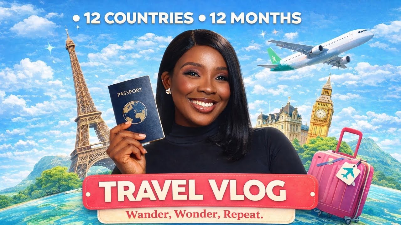12 COUNTRIES IN 12 MONTHS (Travel Vlog)