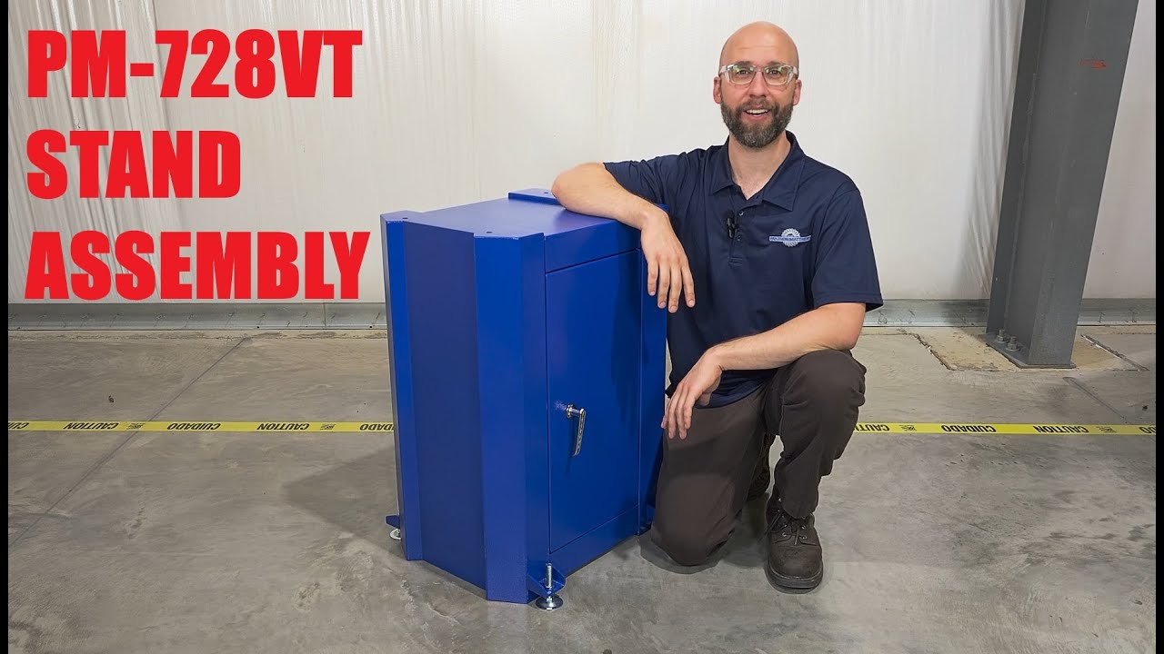 PM-728VT Stand Assembly - Precision Matthews Media