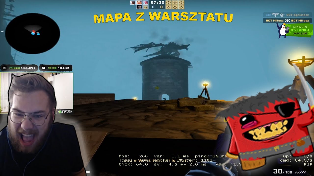 JAPCZAN MAPA Z WARSZTATU CSGO Z EKIPĄ #2