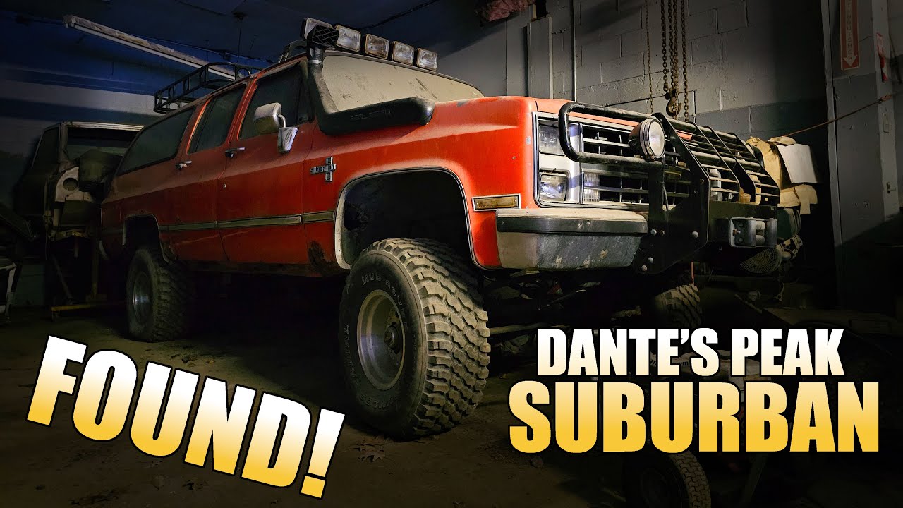 Dante's Peak Suburban Found! Harry's Custom 1987 Chevrolet Suburban.
