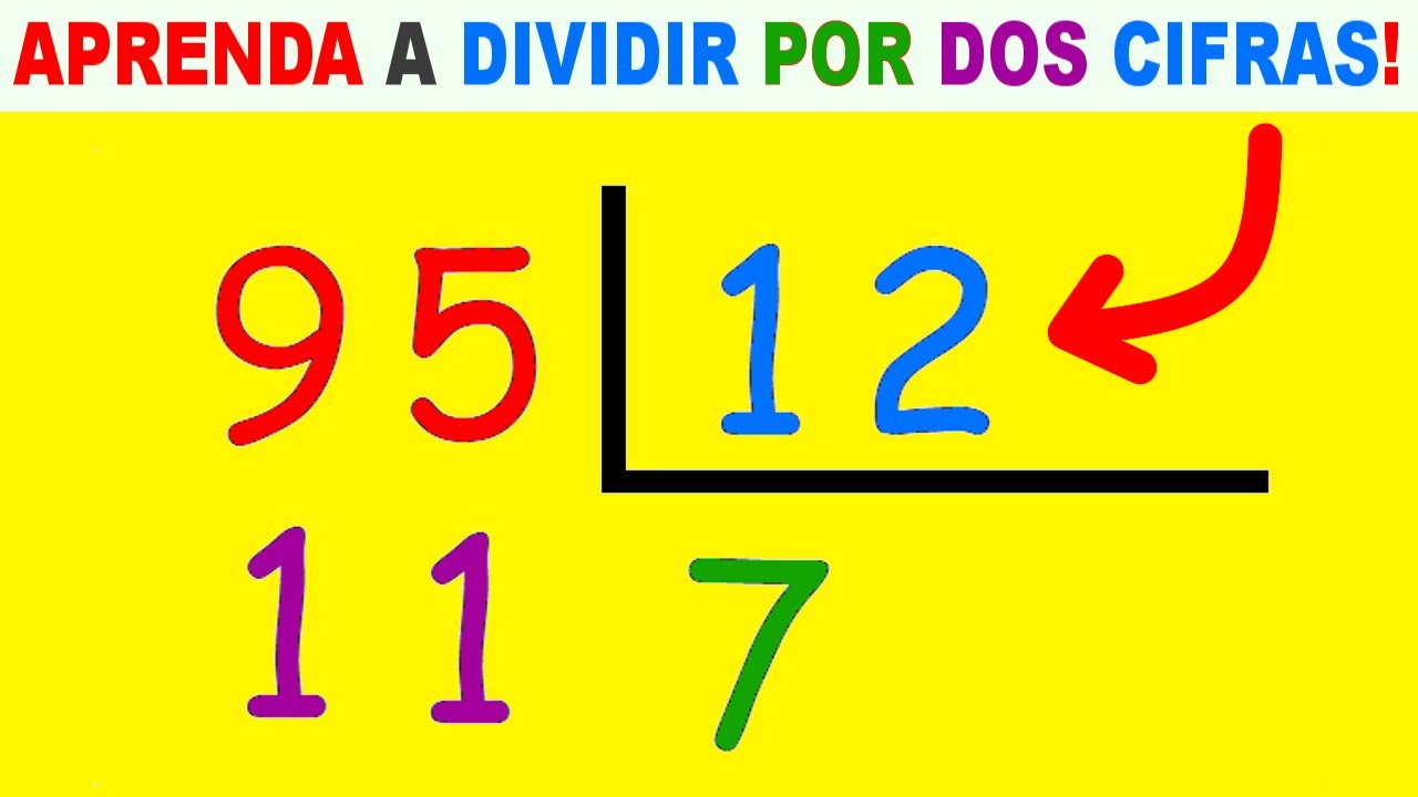 APRENDA A DIVIDIR POR DOS CIFRAS CON ESTE SIMPLE TRUCO PARA PRINCIPIANTES!