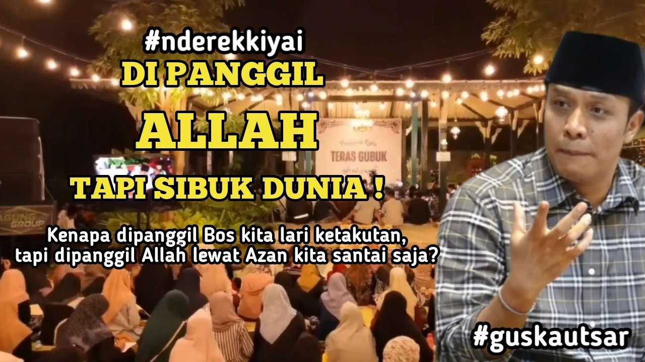 TAMPARAN KERAS‼️Kamu Akan Menyesal Jika Masih Mengabaikan Panggilan Ini - Gus Kautsar #guskautsar
