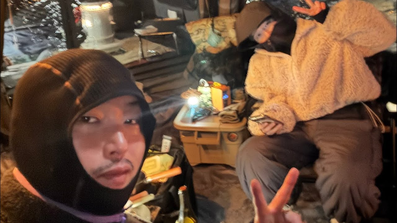 우리부부 첫 겨울캠핑을 시작합니다🏕️😜