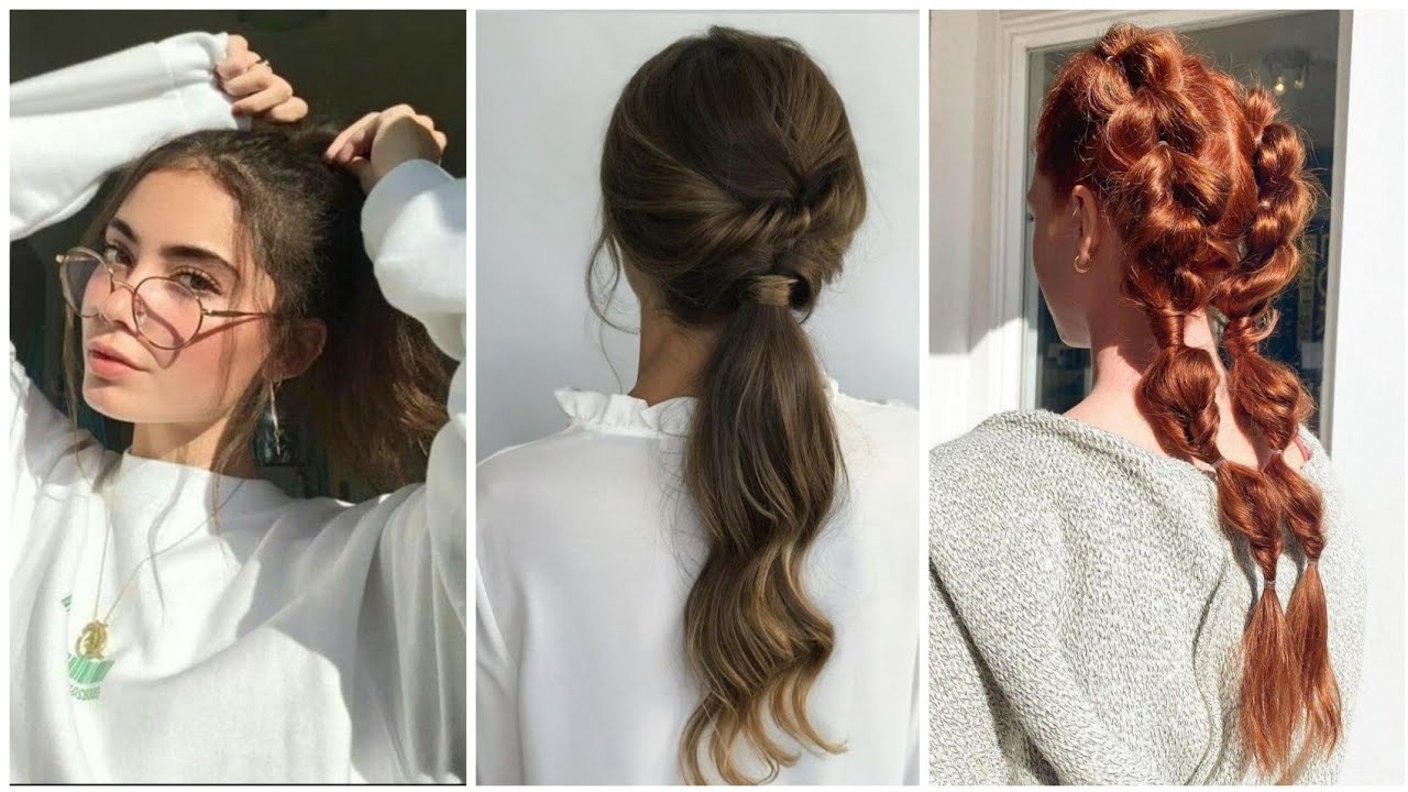 تسريحات شعر طويل للصيف سهلة و أنيقة 🥰~👑 Hairstyle Tutorials #تسريحات_شعر