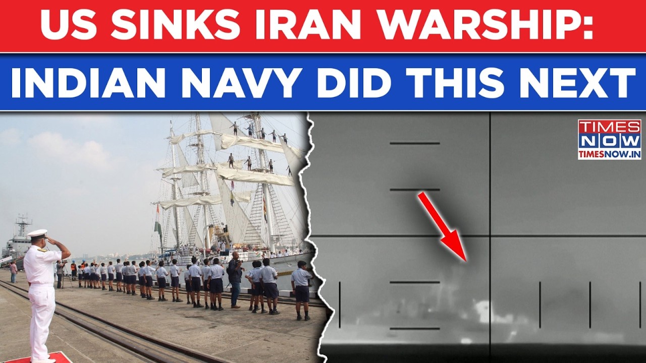 US Sinks Iran's Warship: Indian Navy Did This Next After IRIS Dena's Distress Call Near Sri Lanka