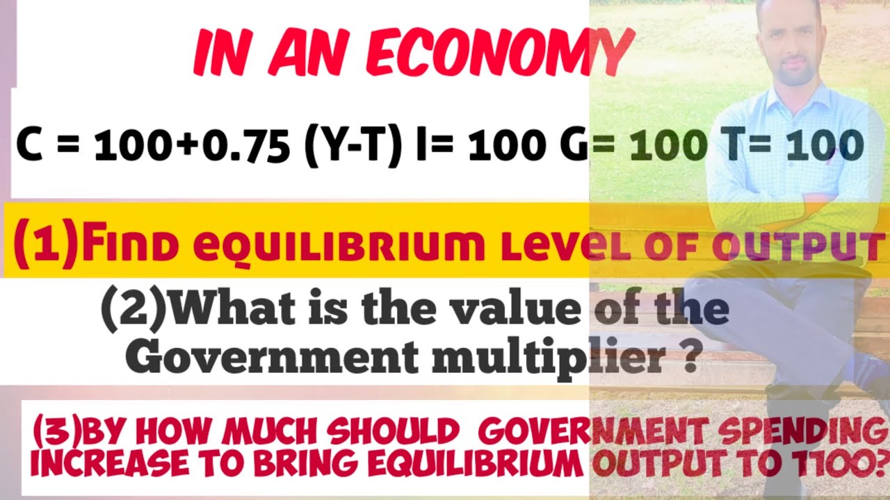 Government Expenditure Multiplier Numerical