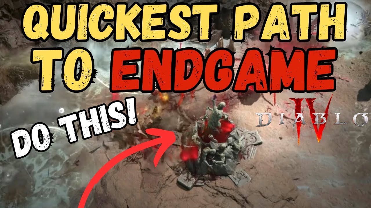 The BEST Endgame Routine to Do After the Diablo 4 Campaign: FASTEST Path to World Tier 4