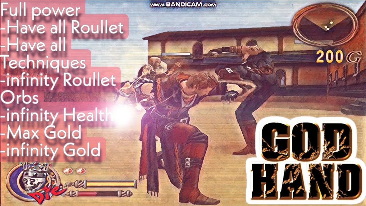 Tutorial cheat God Hand pcsx2 versi 1.6.0 TUTORIAL CHEAT GOD HAND