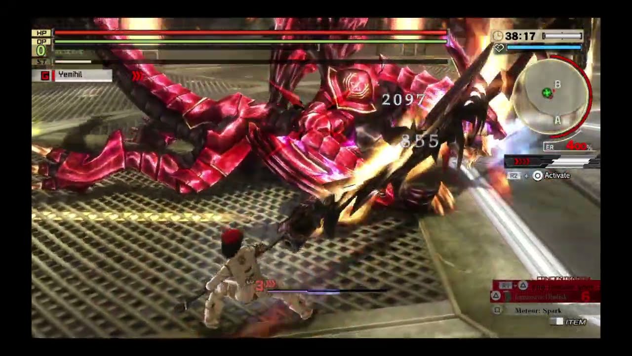 God Eater 2 Rage Burst - Rufus Caligula Solo Perfect Clear 1:44 [Melee Only, No Blood Rage, Scythe]