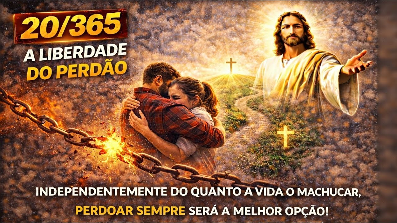 20/365 - Devocional Fala Deus - A Liberdade do Perdão 