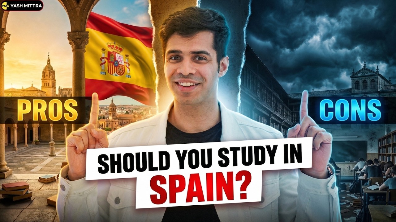 Should You Study in Spain? 🇪🇸 Ground Reality, Biggest Mistakes, Pros & Cons