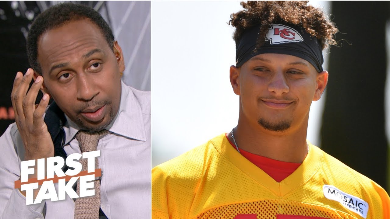 Stephen A. stunned to hear Patrick Mahomes is better than Aaron Rodgers | First Take