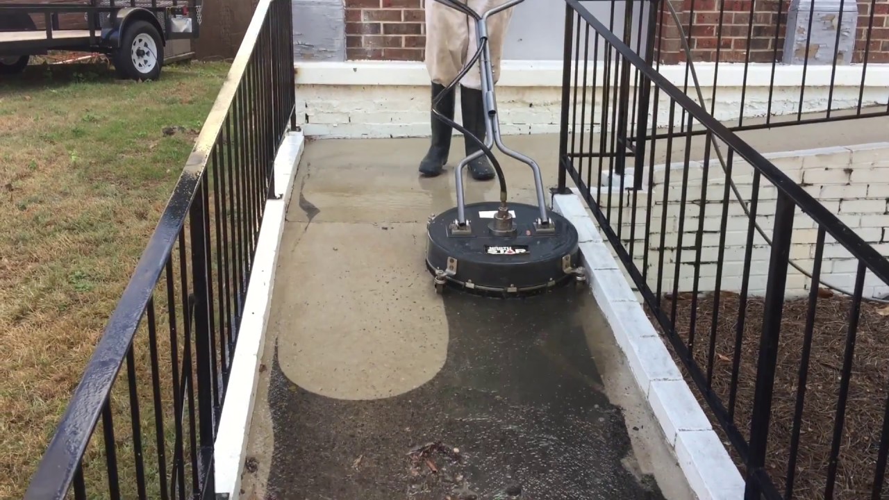 Pressure Washing With NorthStar Surface Cleaner