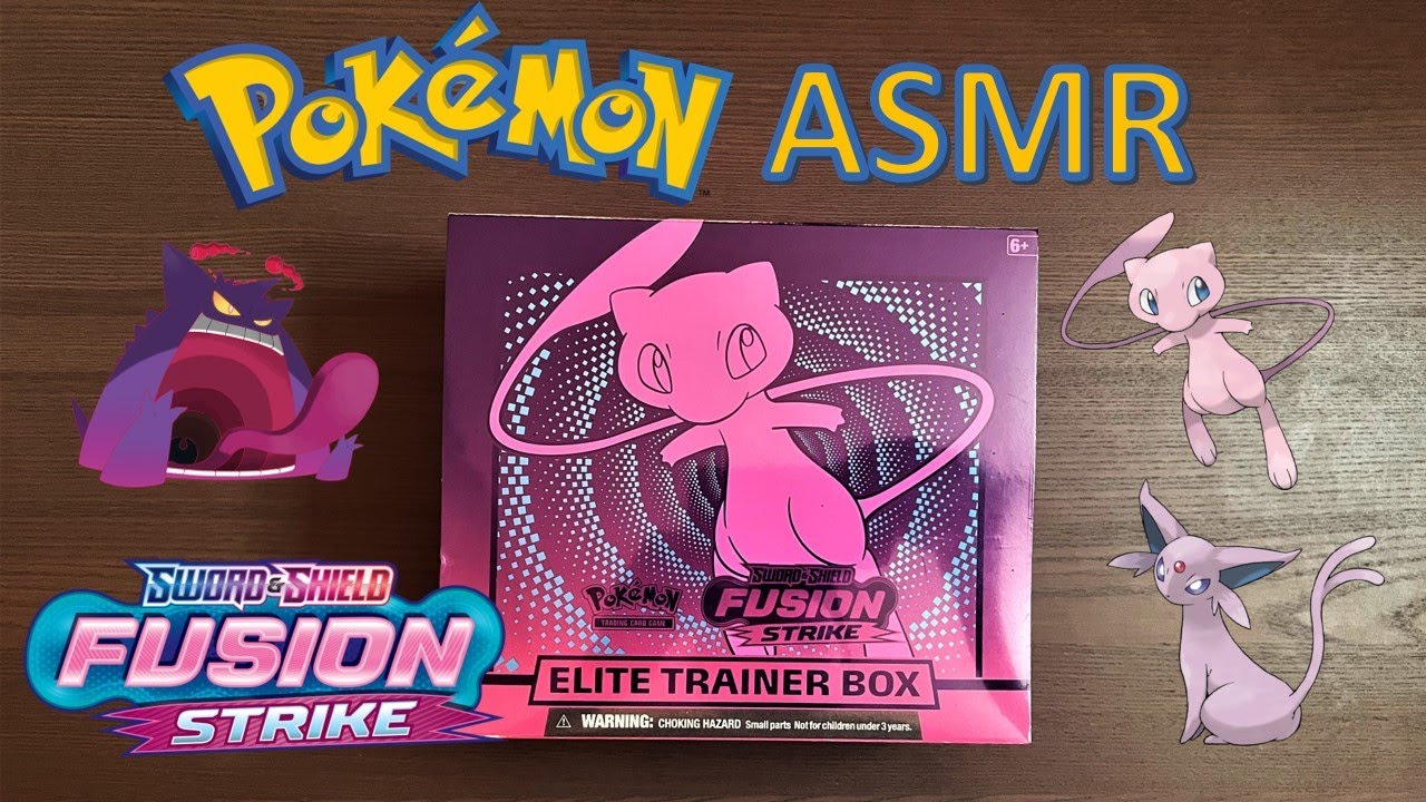 ASMR Opening Pokémon Card Packs | FUSION STRIKE Elite Trainer Box! (No Talking)