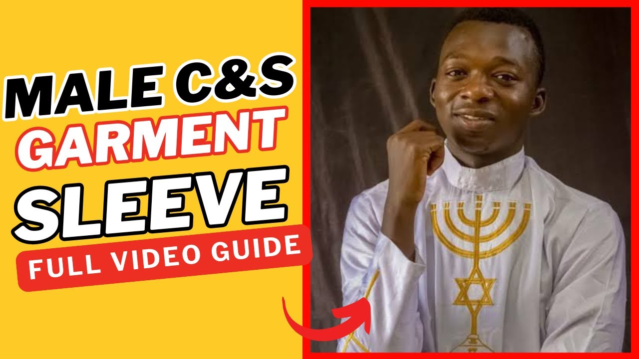 HOW TO MAKE A C&S GARMENT SLEEVE || Step by Step guide 