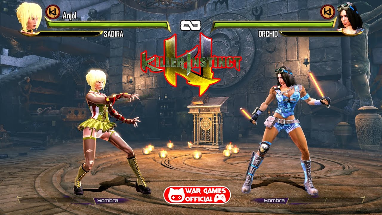 KILLER INSTINCT: ANNIVERSARY EDITION GAMEPLAY - SADIRA VS ORCHID