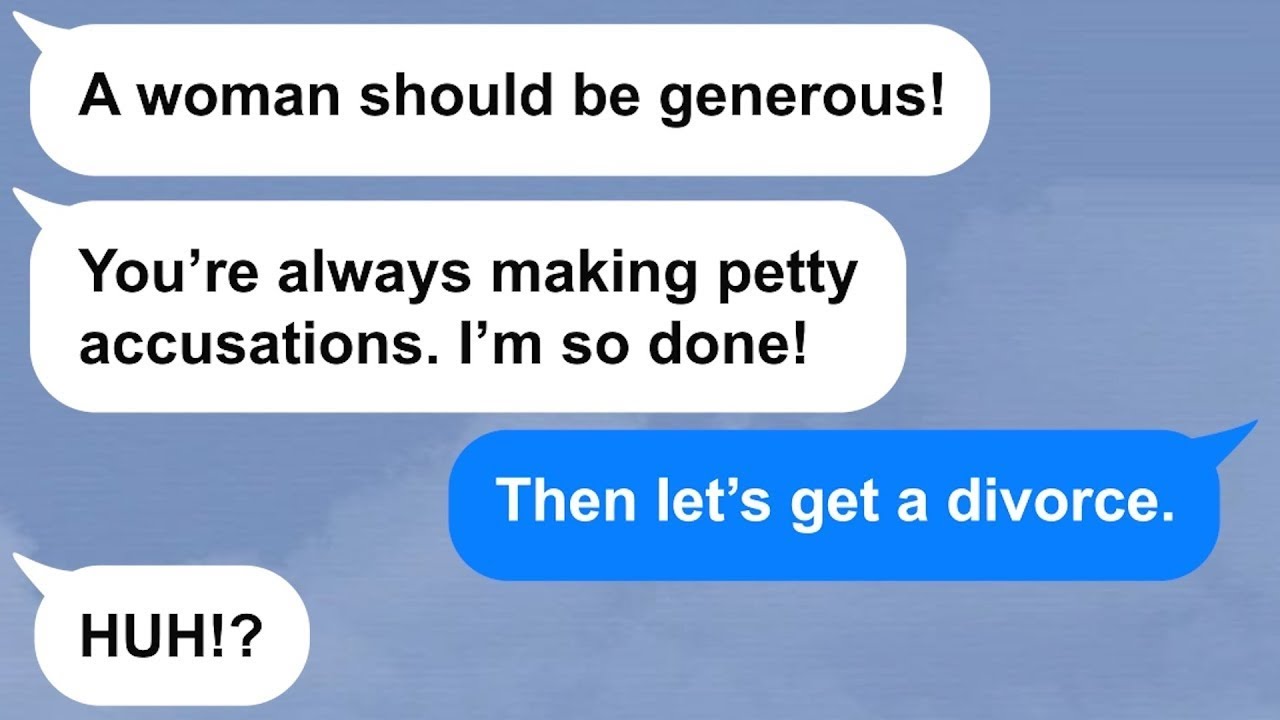 【Apple】My husband demanded to let another woman live at our home. I put my foot down.