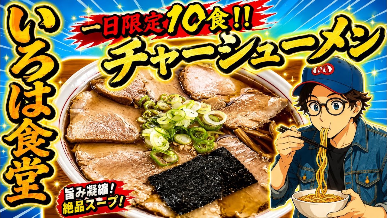 マコナビおすすめラーメン店　その１「いろは食堂」