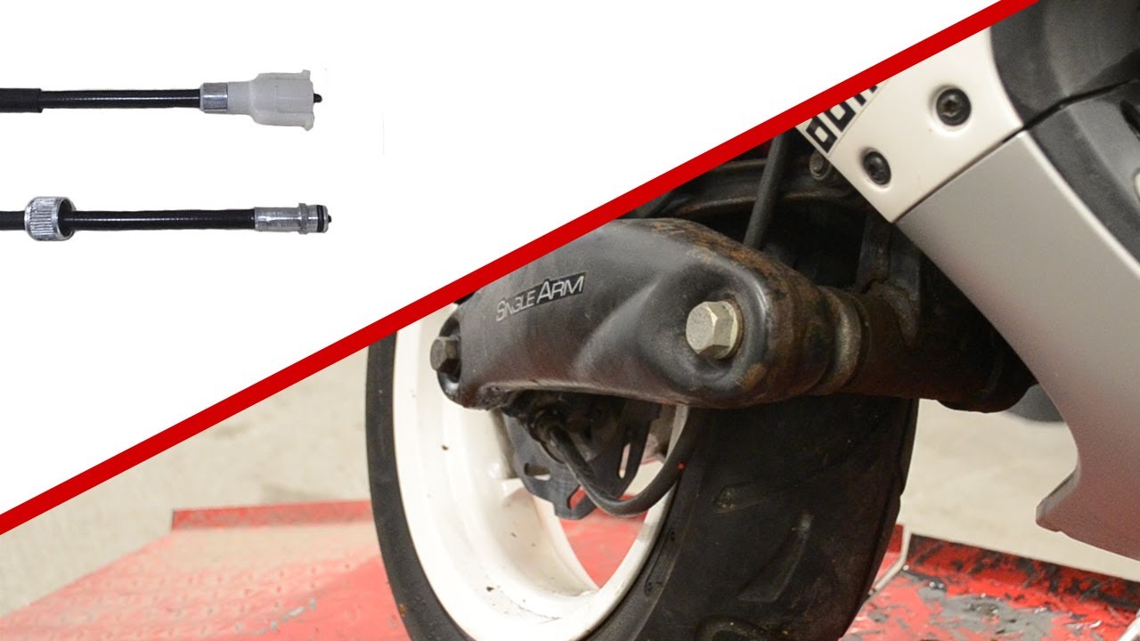 Tellerkabel vervangen | Peugeot Speedfight 2
