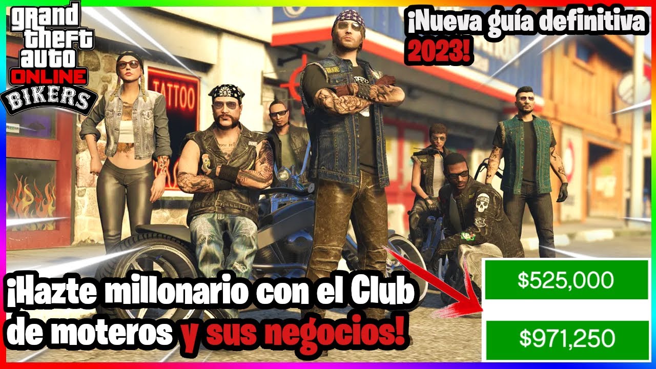 GTA Online ¡Club de moteros! ¡Hazte millonario con los negocios de club! ¡Guía definitiva!