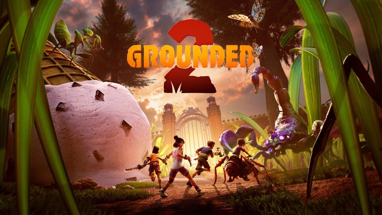 exprorando el mapa y farmeando en grounded 2