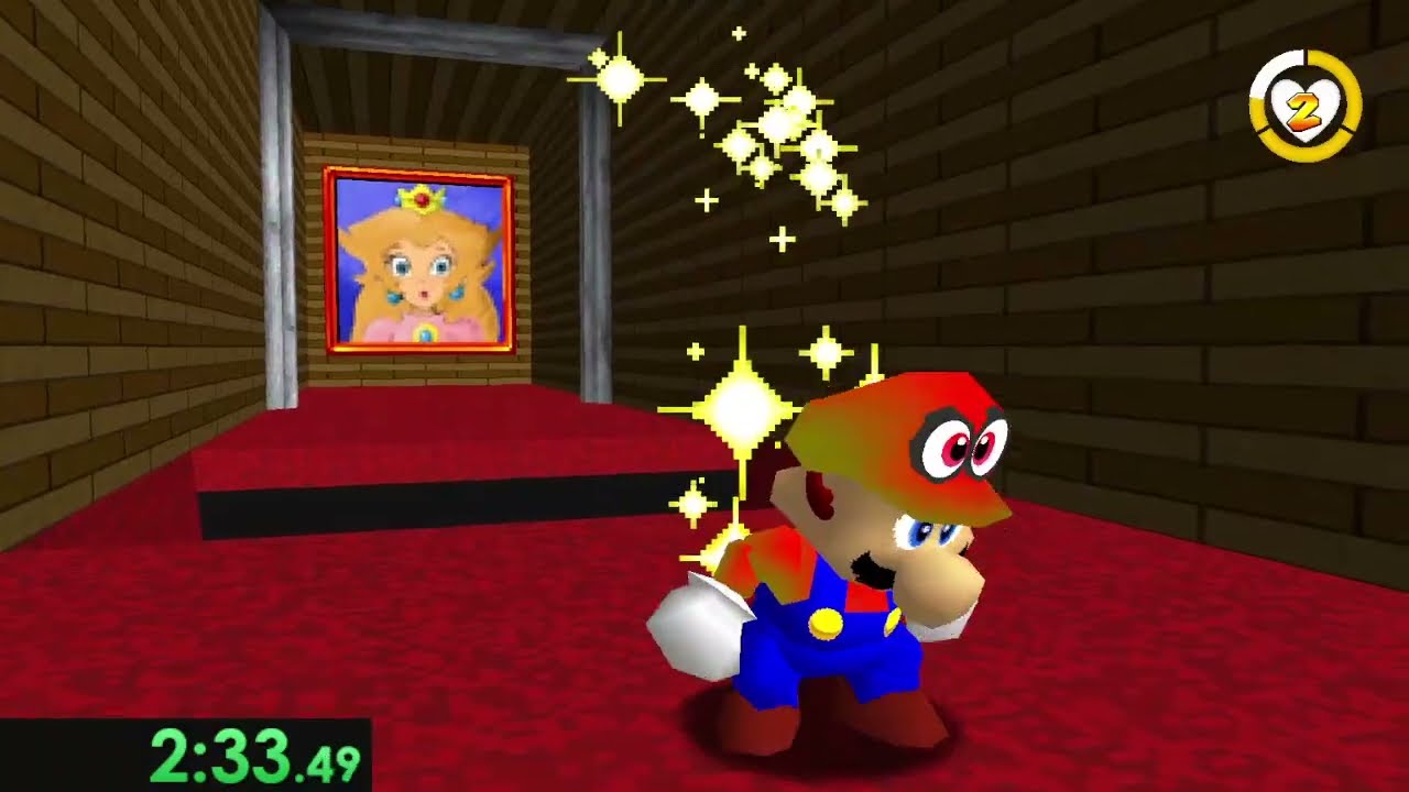 SM64 Odyssey Moveset / 1 Star PB