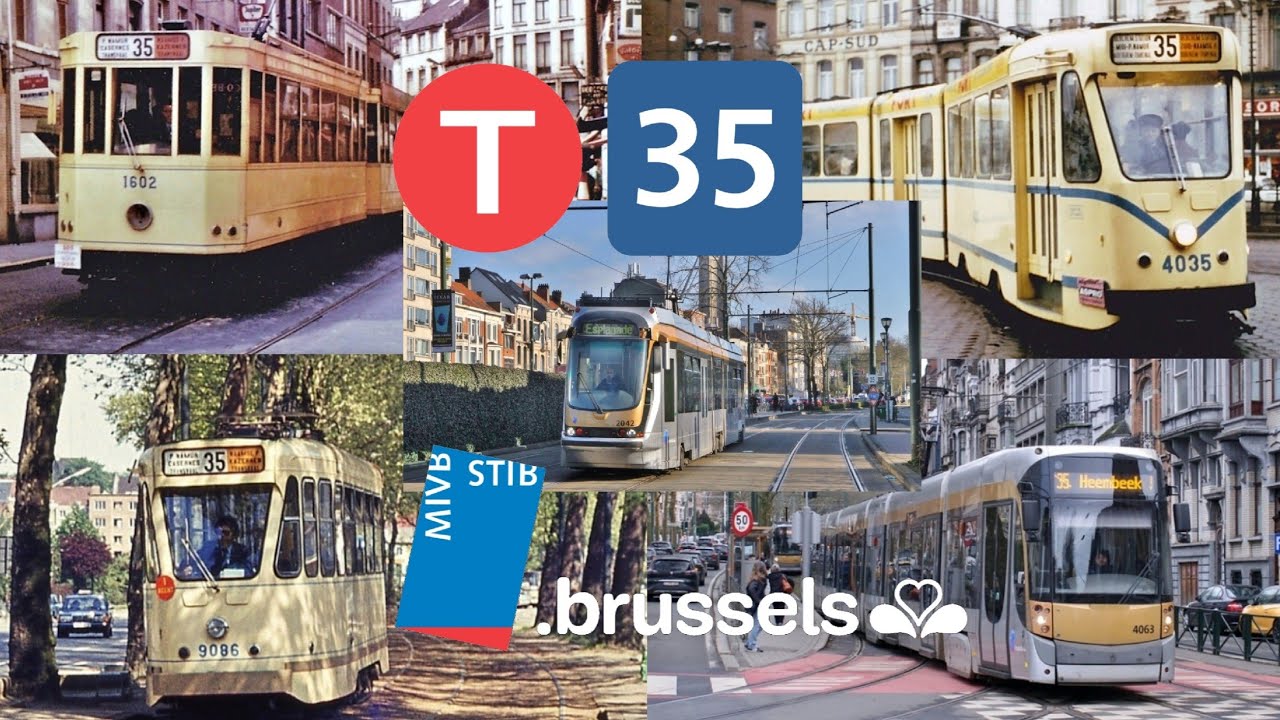 LIGNE : Tram 35 De La STIB