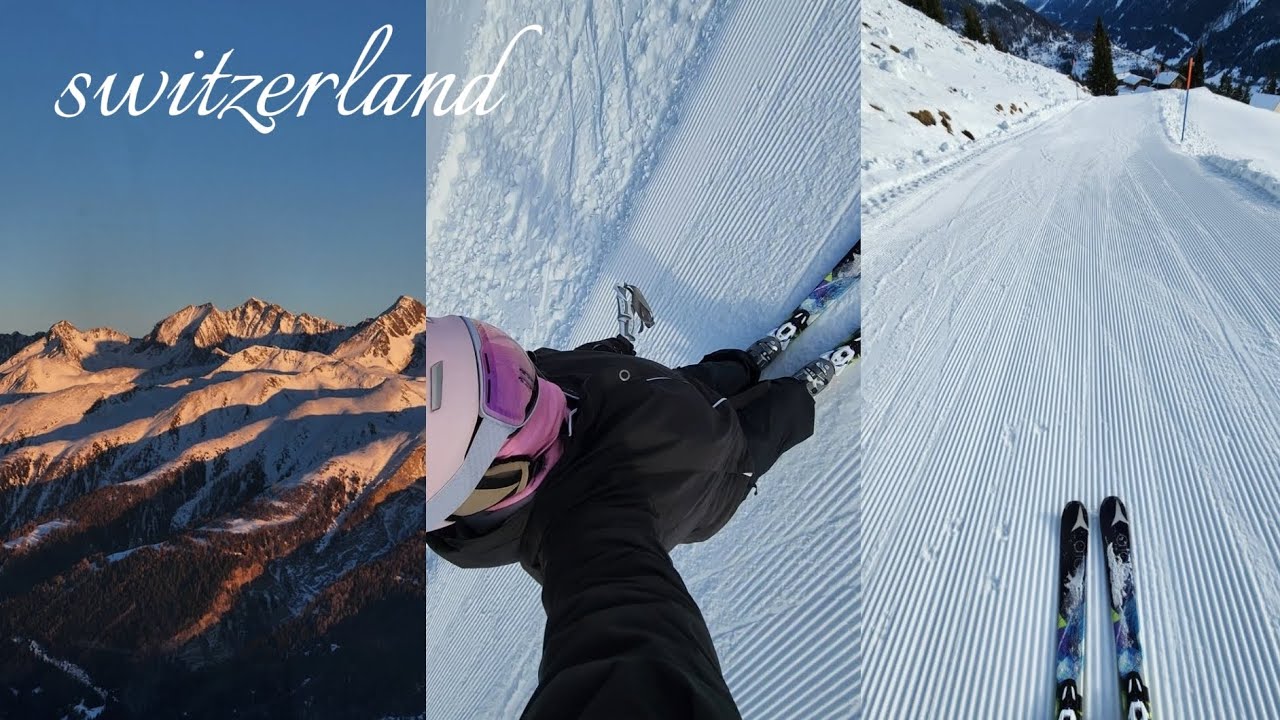 Winter in the Alps | skiing, concerts, life in Switzerland