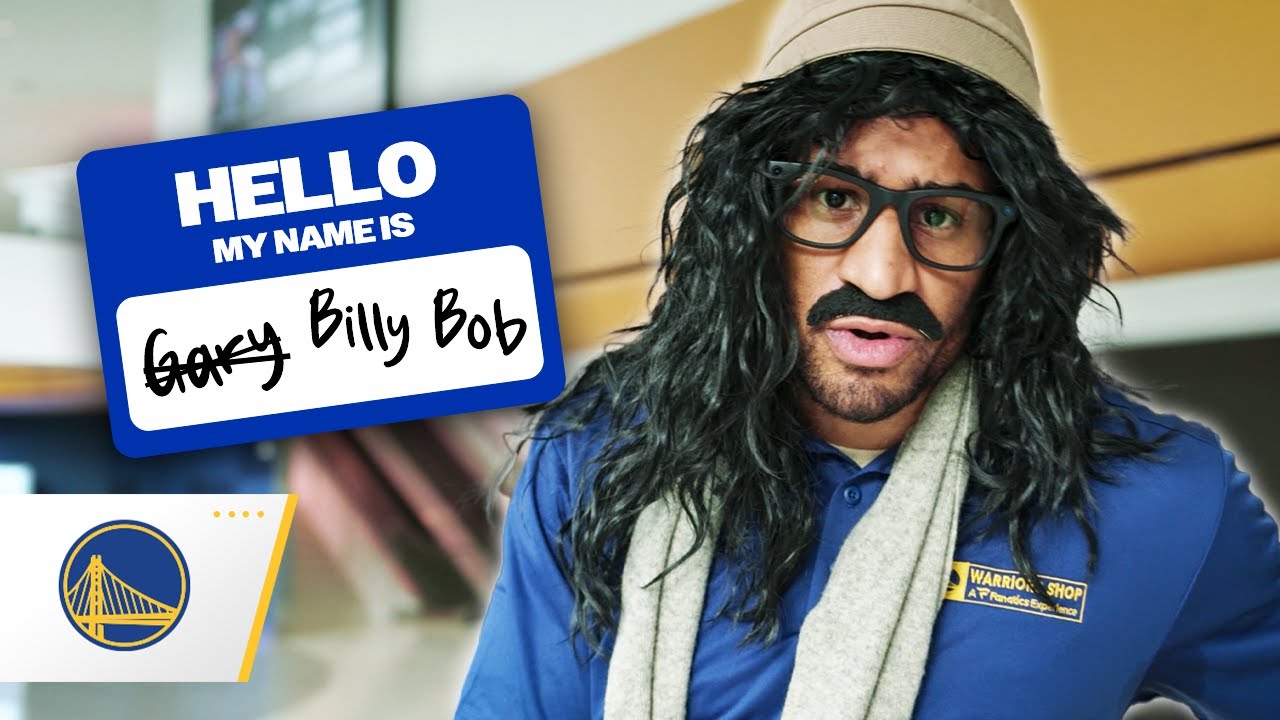 Gary Payton II Goes Undercover at Warriors Shop | Fanatics