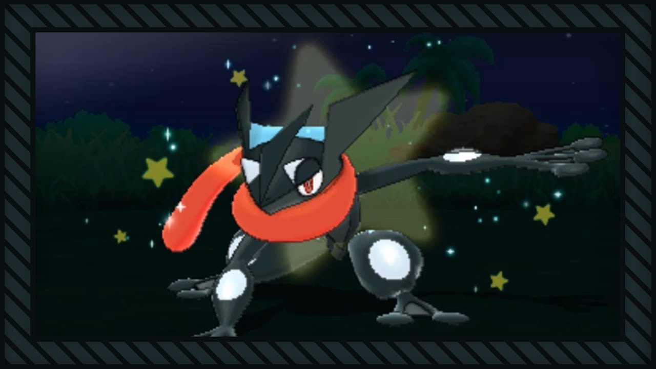 [LIVE] Shiny Greninja after 962 REs in Ultra Moon via Island Scan [Full odds]
