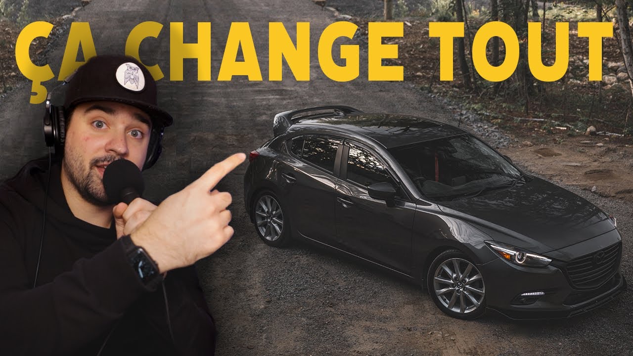How to install a MazdaSpeed style spoiler | 3rd Gen Mazda 3 2014-2018 [FR/QC]