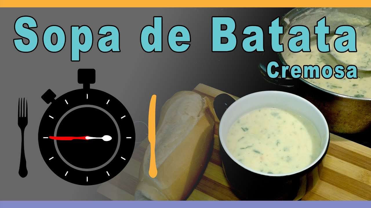Sopa de Batata Cremosa - Receitas em segundos - #0013